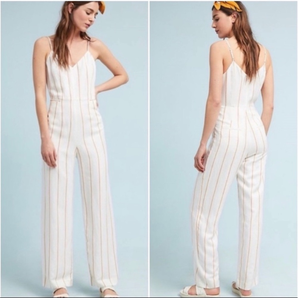Anthropologie jumpsuit size 8